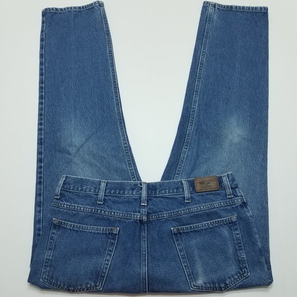 L.L Bean Classic Fit Blue Jeans - 36x30 - Picture 7 of 12